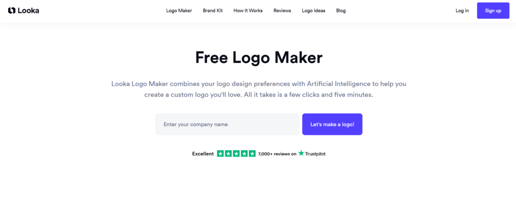Looka: For creating logos that match your visual preferences