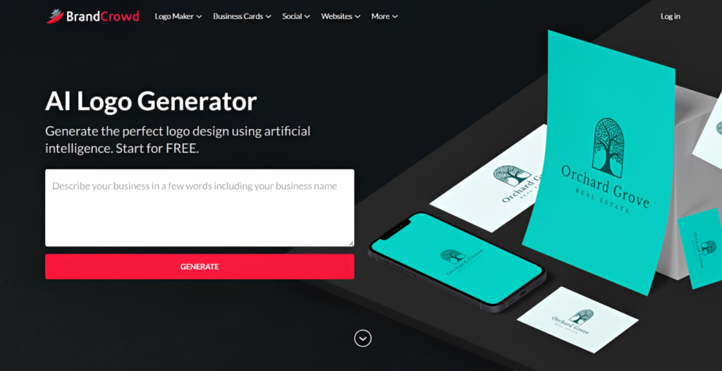 BrandCrowd: For visually distinctive logo concepts
